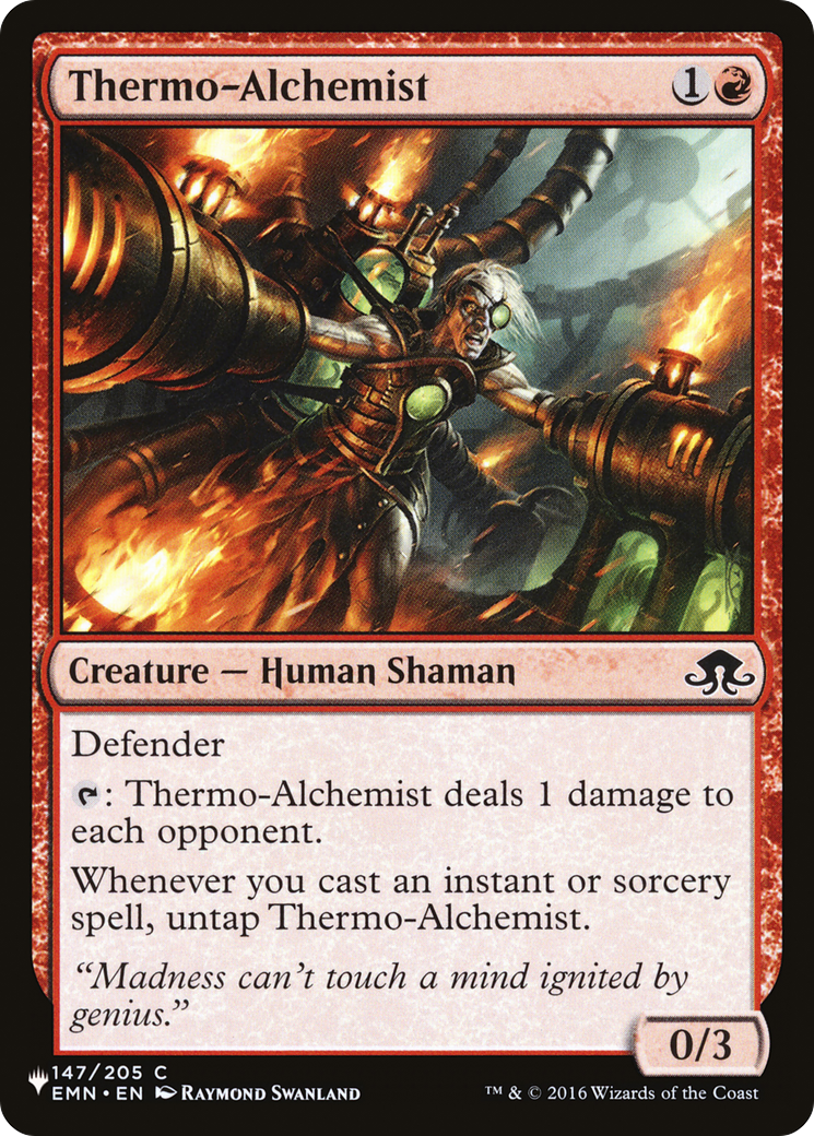 Thermo-Alchemist (LIST-EMN-147) [Mystery Booster] The List MTG Single Wizards of the Coast