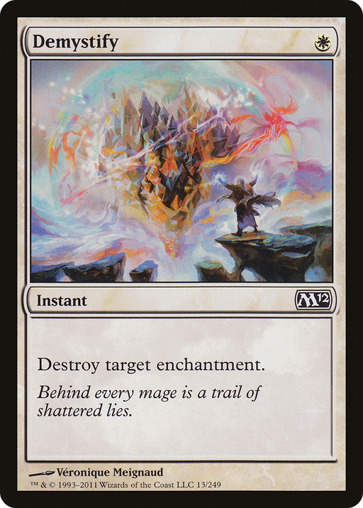 Demystify (M12-013) [Magic 2012] MTG Single Wizards of the Coast