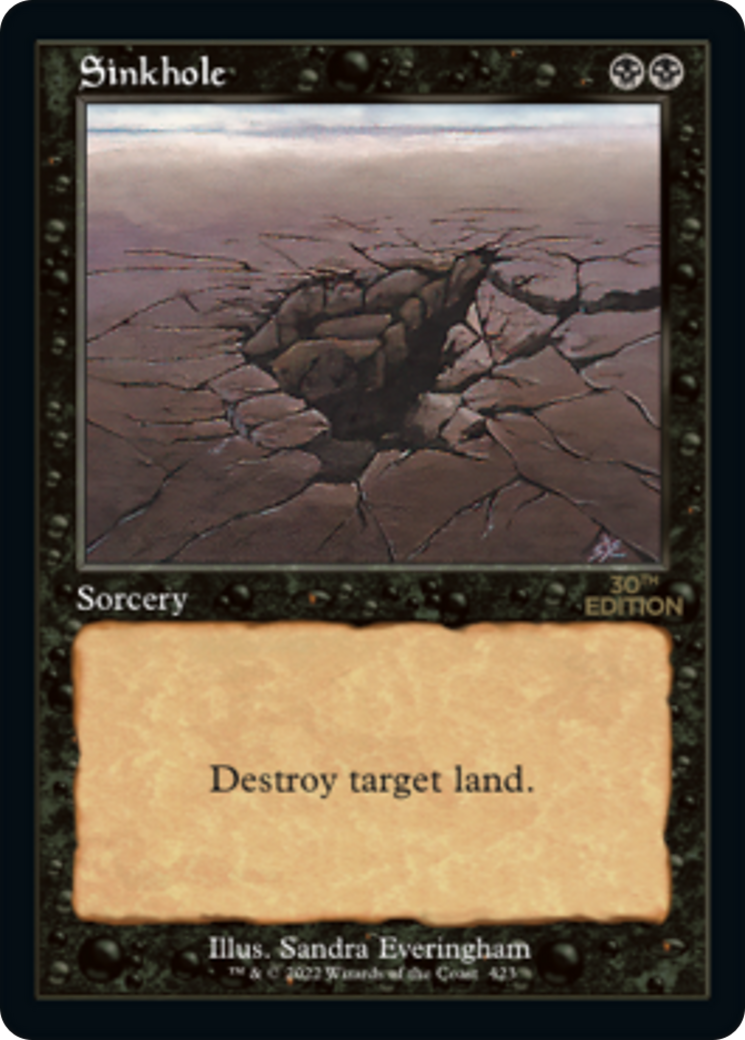 Sinkhole (30A-423) [30th Anniversary Edition] MTG Single Wizards of the Coast