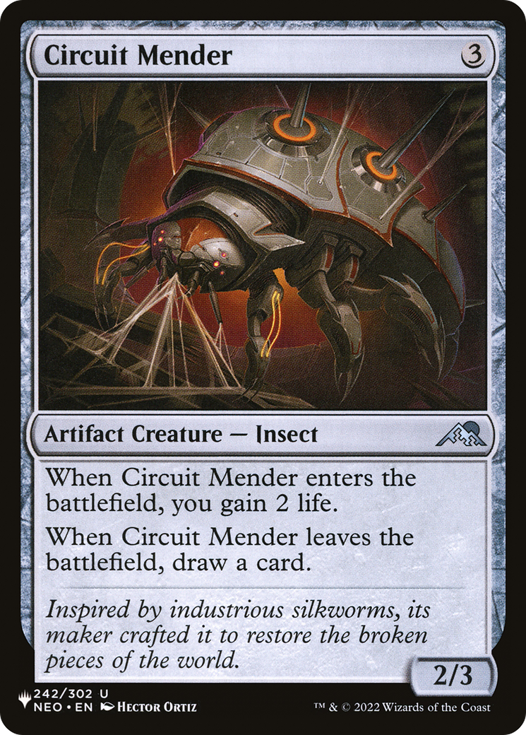 Circuit Mender (LIST-NEO-242) [Mystery Booster] The List MTG Single Wizards of the Coast