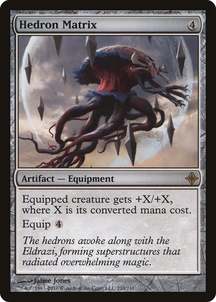 Hedron Matrix (ROE-218) [Rise of the Eldrazi] Foil MTG Single Wizards of the Coast