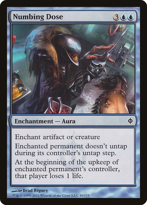Numbing Dose (NPH-040) [New Phyrexia] MTG Single Wizards of the Coast
