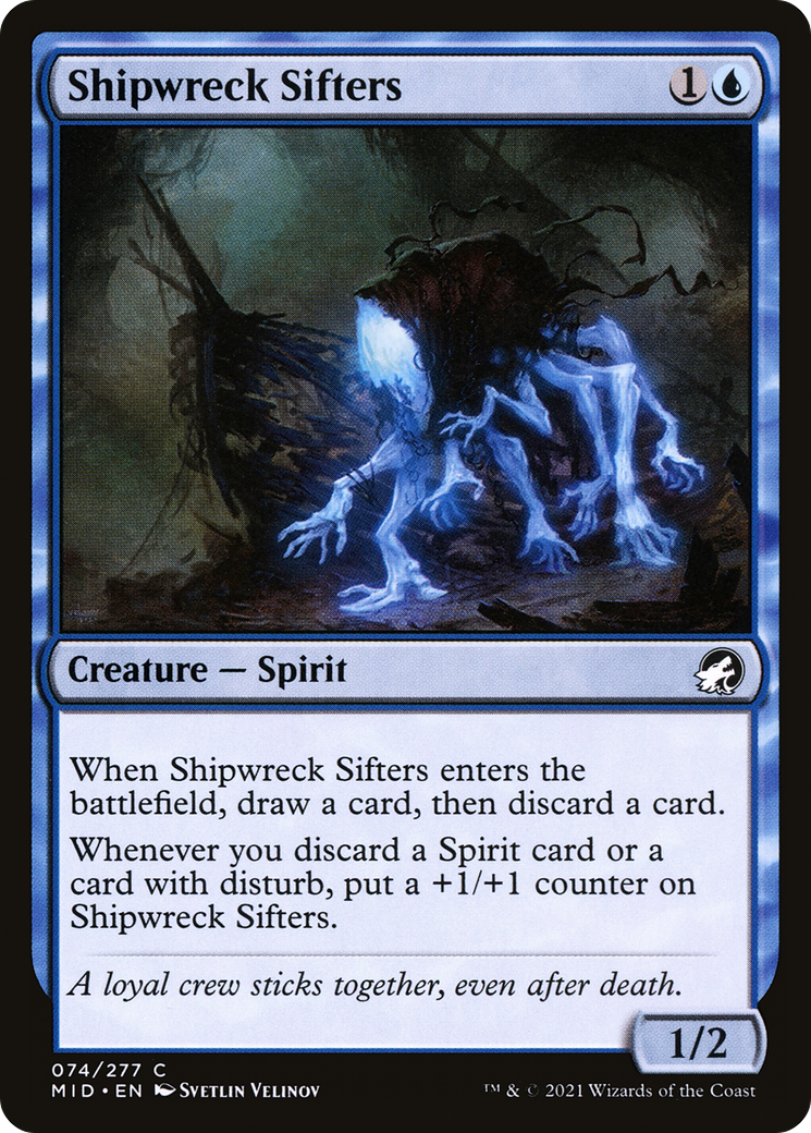 Shipwreck Sifters (MID-074) [Innistrad: Midnight Hunt] MTG Single Wizards of the Coast