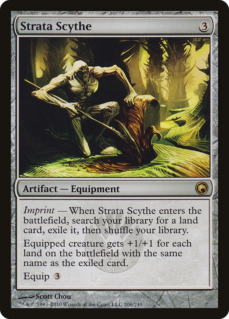 Strata Scythe (SOM-206) [Scars of Mirrodin] MTG Single Wizards of the Coast