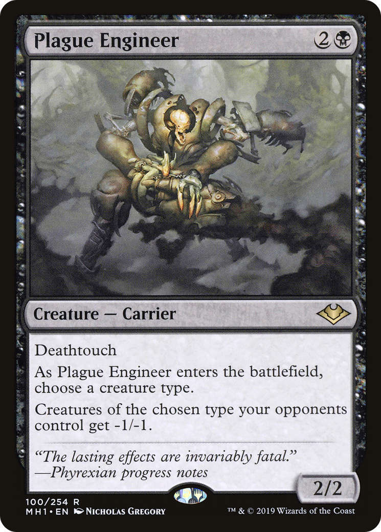 Plague Engineer (MH1-100) [Modern Horizons] Foil MTG Single Modern Horizons