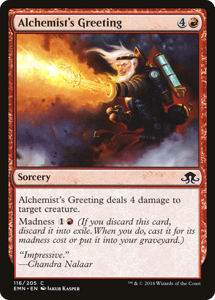 Alchemist's Greeting (EMN-116) [Eldritch Moon] MTG Single Wizards of the Coast