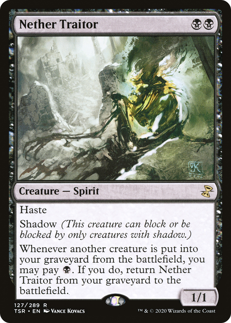 Nether Traitor (TSR-127) [Time Spiral Remastered] Foil MTG Single Wizards of the Coast