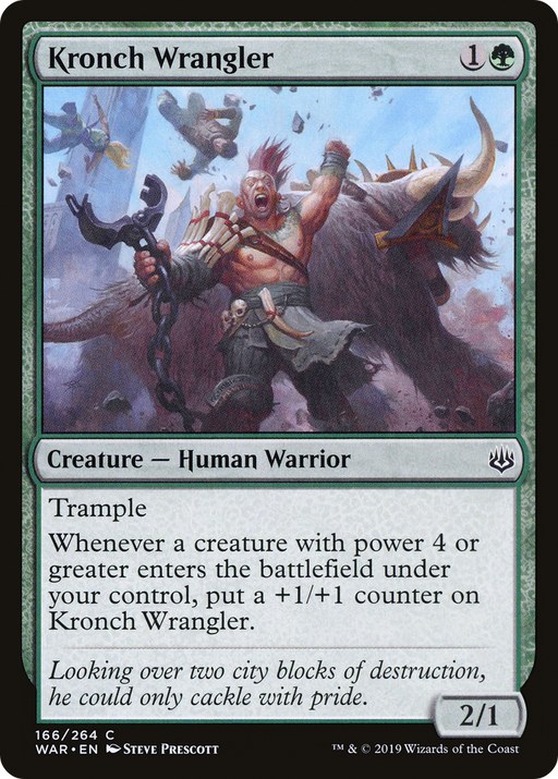 Kronch Wrangler (WAR-166) [War of the Spark] MTG Single Wizards of the Coast