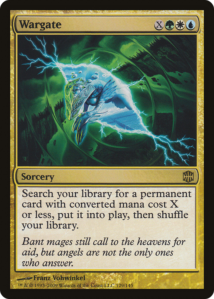 Wargate (ARB-129) [Alara Reborn] Foil MTG Single Wizards of the Coast