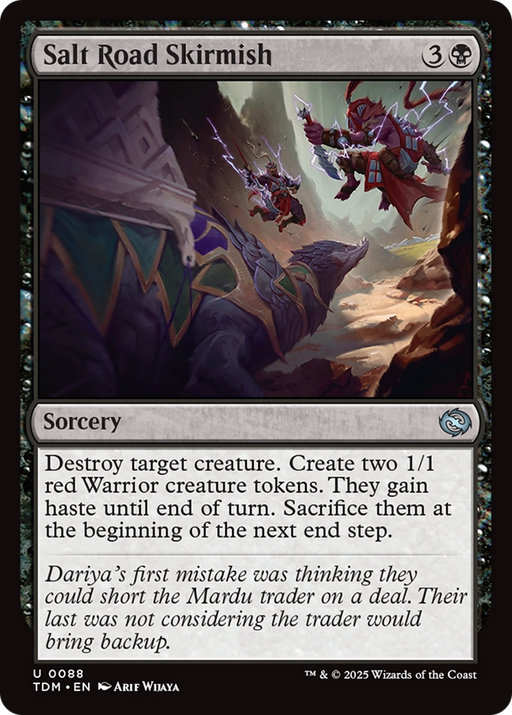 Salt Road Skirmish (TDM-088) [Tarkir: Dragonstorm] MTG Single Wizards of the Coast