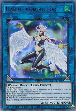 Harpie Conductor [LART-EN026] Ultra Rare Yugioh Single Yu-Gi-Oh!   