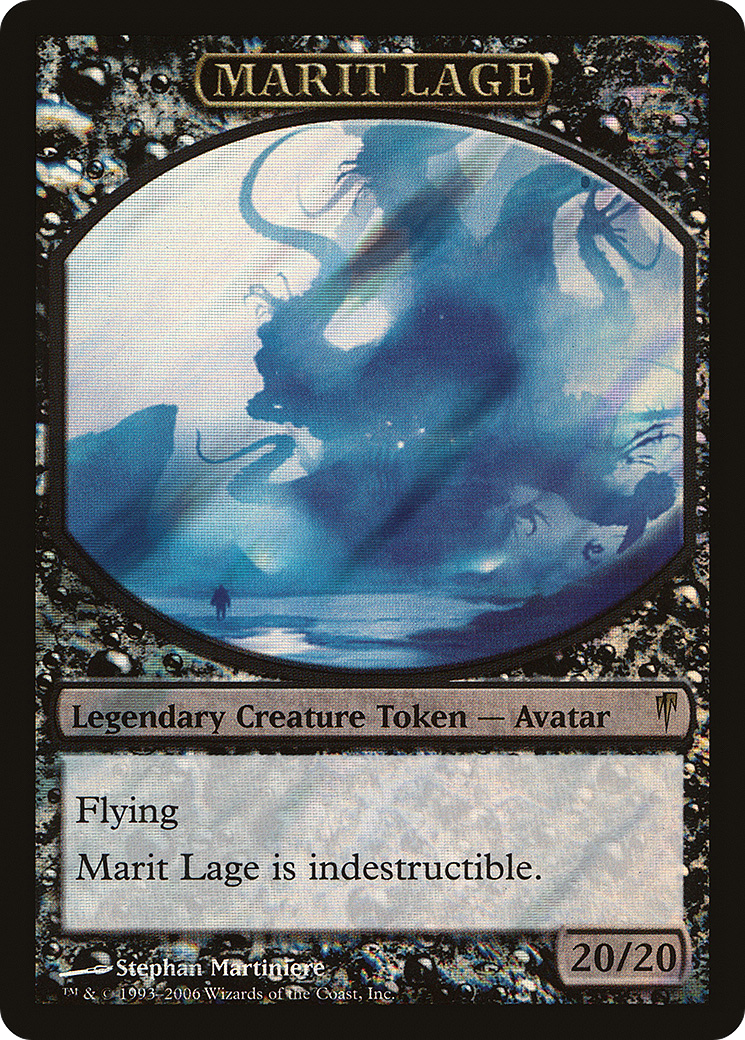 Marit Lage Token (LARP-001) [Coldsnap Promos] Foil MTG Single Wizards of the Coast