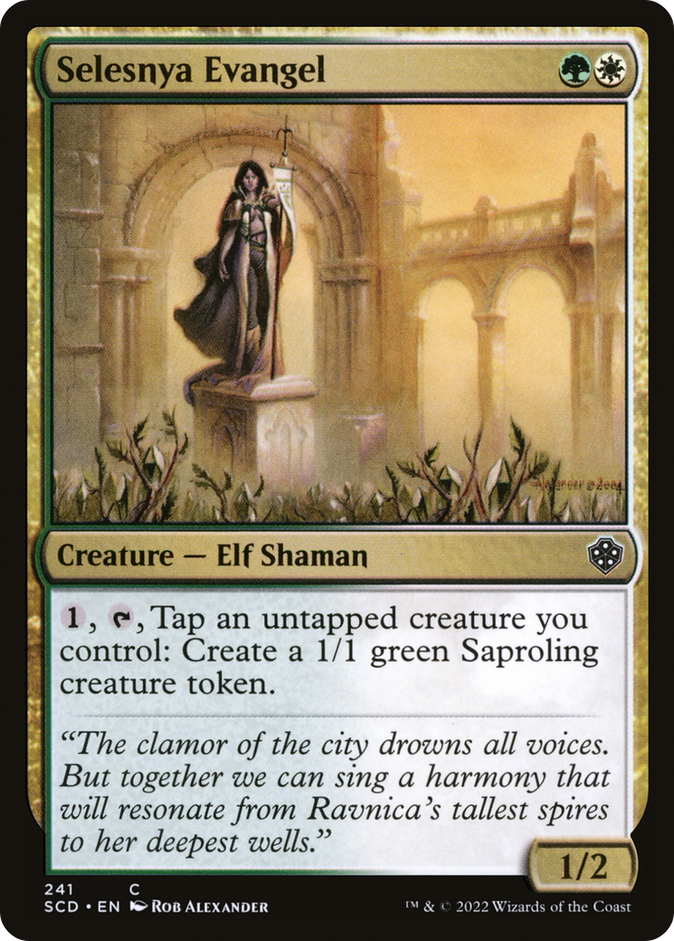 Selesnya Evangel (SCD-241) [Starter Commander Decks] MTG Single Wizards of the Coast