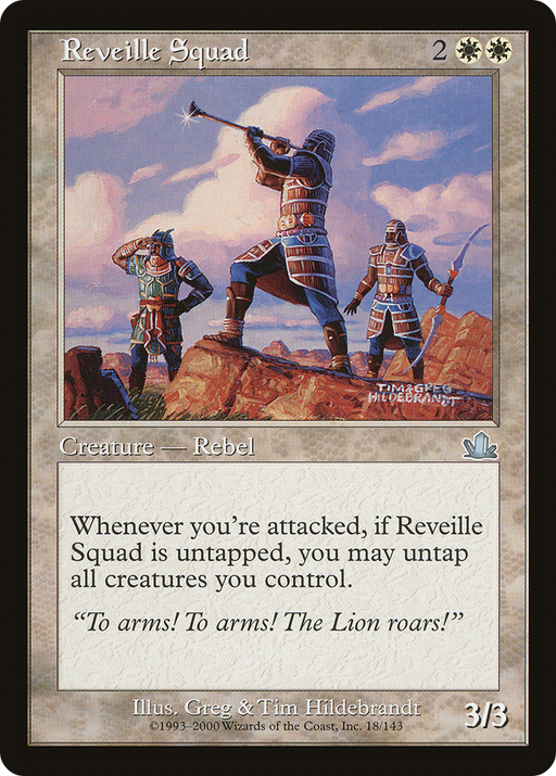 Reveille Squad (PCY-018) [Prophecy] MTG Single Wizards of the Coast