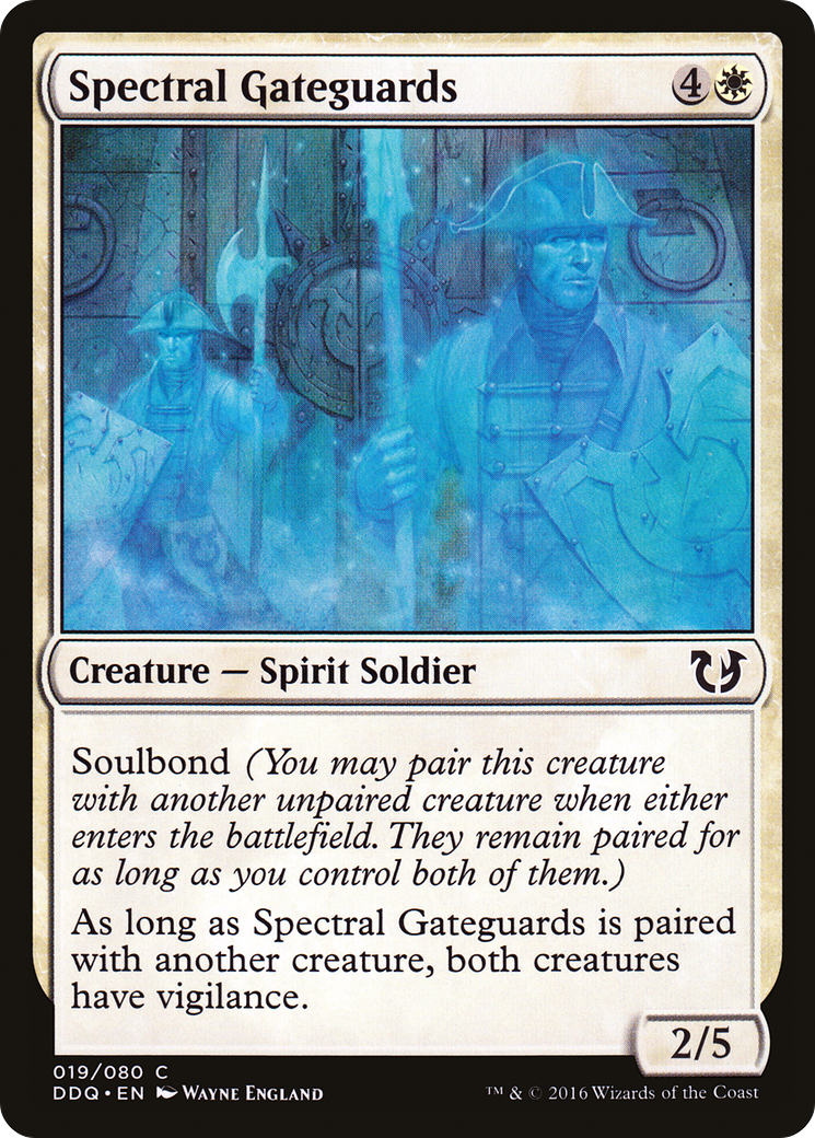 Spectral Gateguards (DDQ-019) [Misc] Duel Decks: Blessed vs. Cursed MTG Single Wizards of the Coast