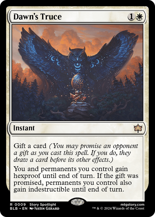 Dawn's Truce (BLB-009) [Bloomburrow] MTG Single Wizards of the Coast