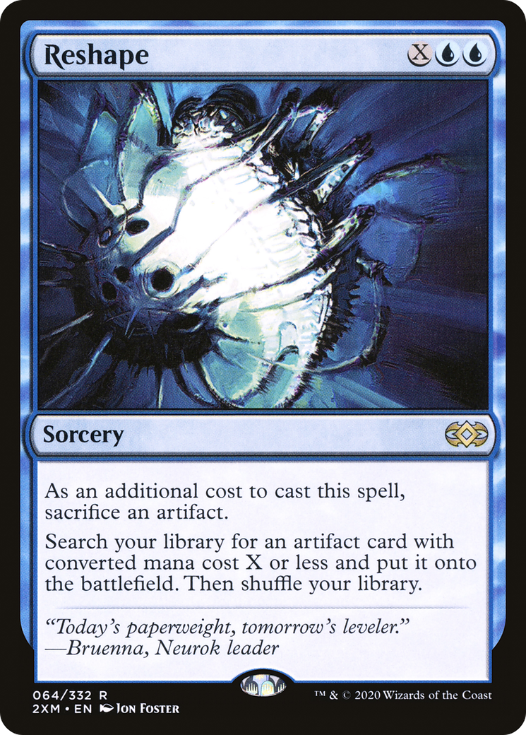 Reshape (2XM-064) [Double Masters] MTG Single Wizards of the Coast