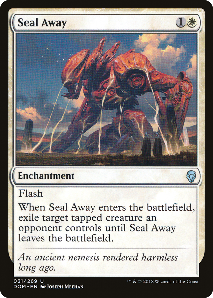 Seal Away (DOM-031) [Dominaria] Foil MTG Single Wizards of the Coast