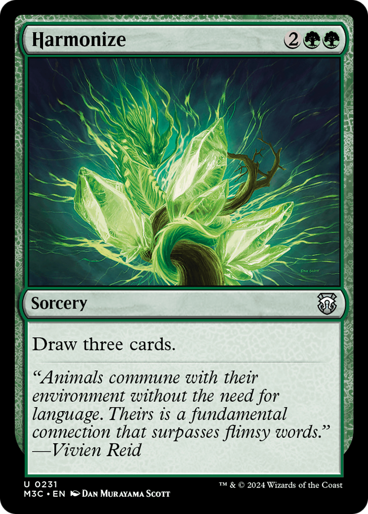 Harmonize (M3C-231) [Modern Horizons 3 Commander] MTG Single Wizards of the Coast