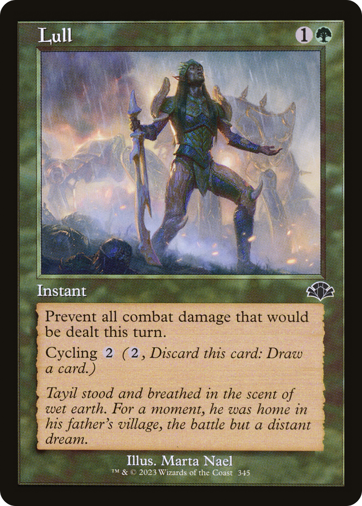 Lull (DMR-345) [Dominaria Remastered] Foil MTG Single Wizards of the Coast