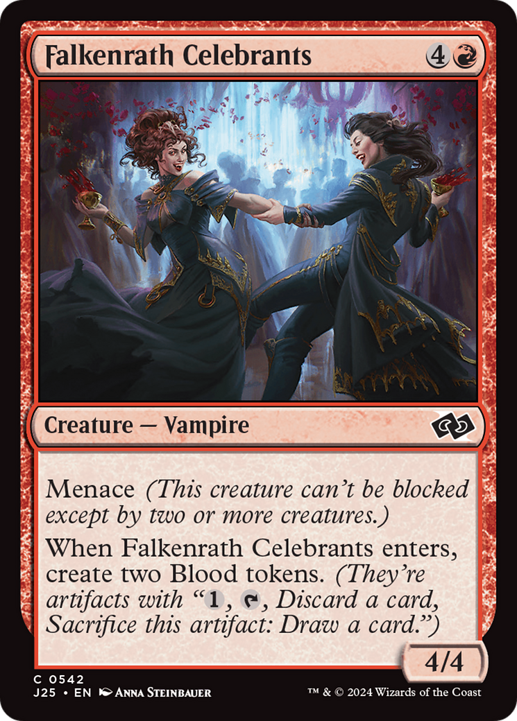 Falkenrath Celebrants (J25-542) [Foundations Jumpstart] MTG Single Wizards of the Coast