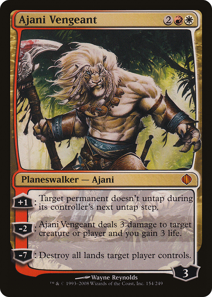 Ajani Vengeant [Shards of Alara] MTG Single Magic: The Gathering