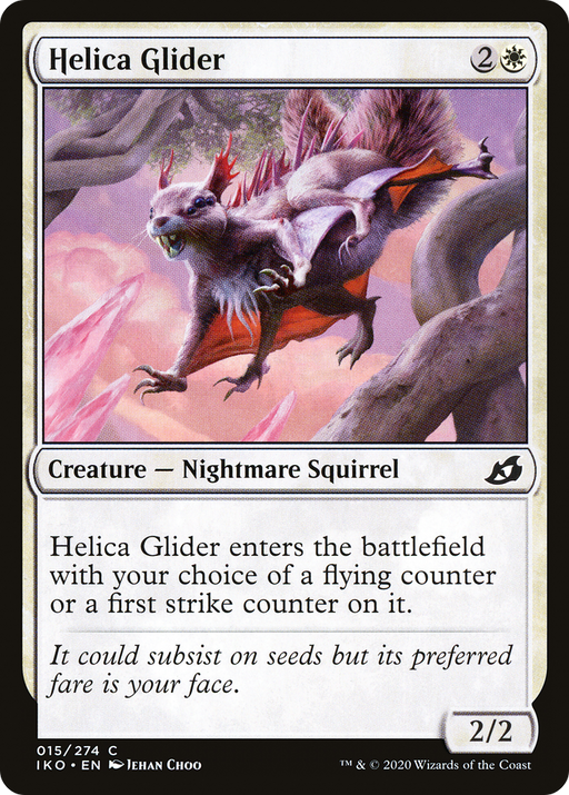 Helica Glider (IKO-015) [Ikoria: Lair of Behemoths] MTG Single Wizards of the Coast