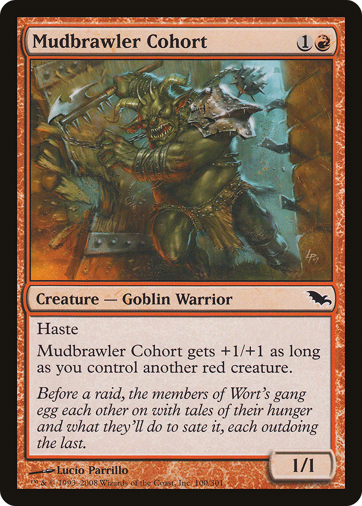 Mudbrawler Cohort (SHM-100) [Shadowmoor] MTG Single Wizards of the Coast