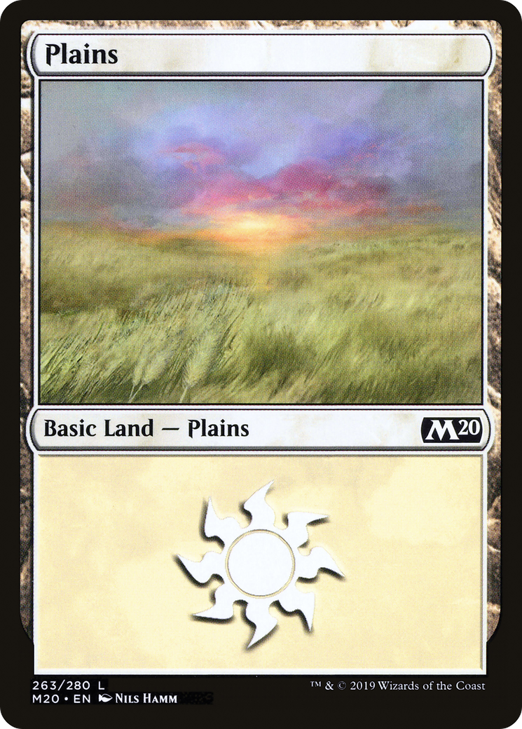 Plains (M20-263) [Core Set 2020] MTG Single Wizards of the Coast