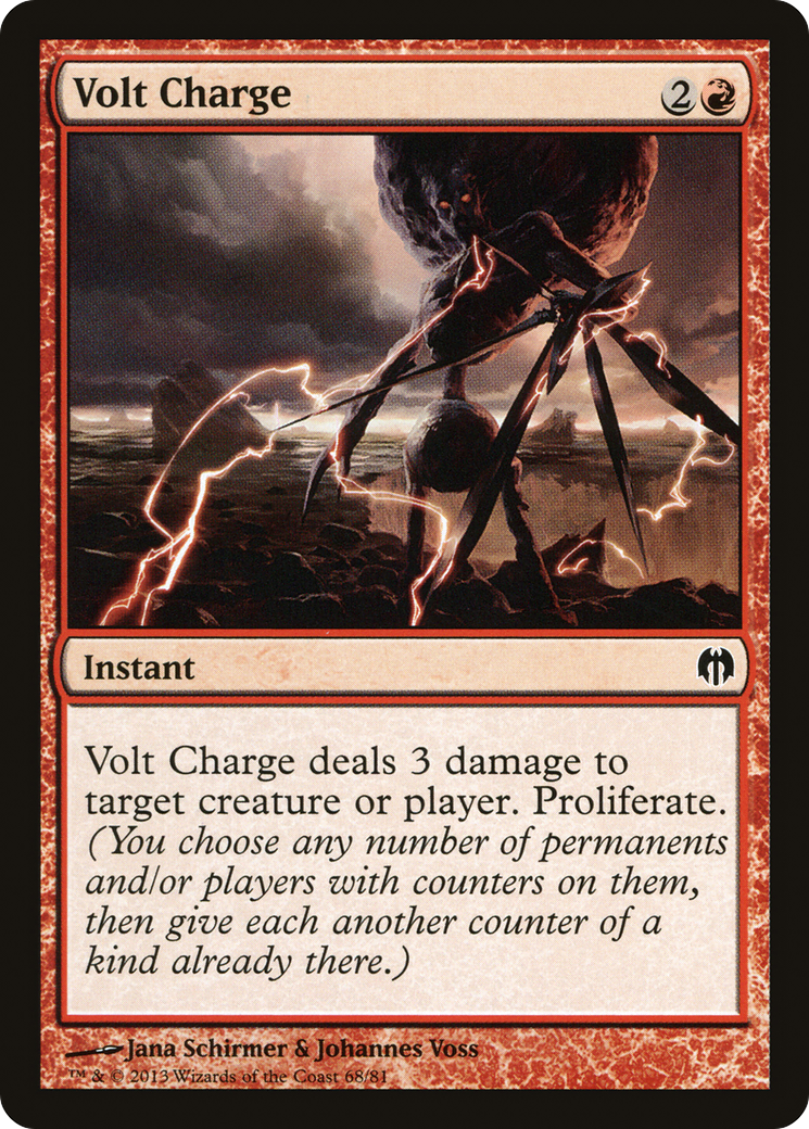 Volt Charge (DDL-068) [Misc] Duel Decks: Heroes vs. Monsters MTG Single Wizards of the Coast