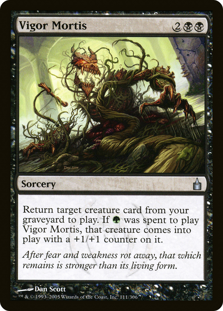 Vigor Mortis (RAV-111) [Ravnica: City of Guilds] Foil MTG Single Wizards of the Coast