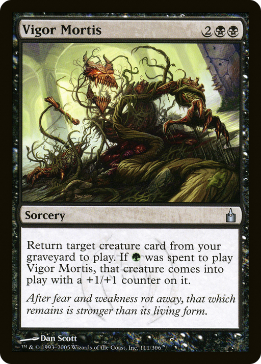 Vigor Mortis (RAV-111) [Ravnica: City of Guilds] MTG Single Wizards of the Coast