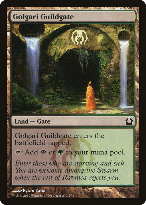 Golgari Guildgate (RTR-239) [Return to Ravnica] Foil MTG Single Wizards of the Coast