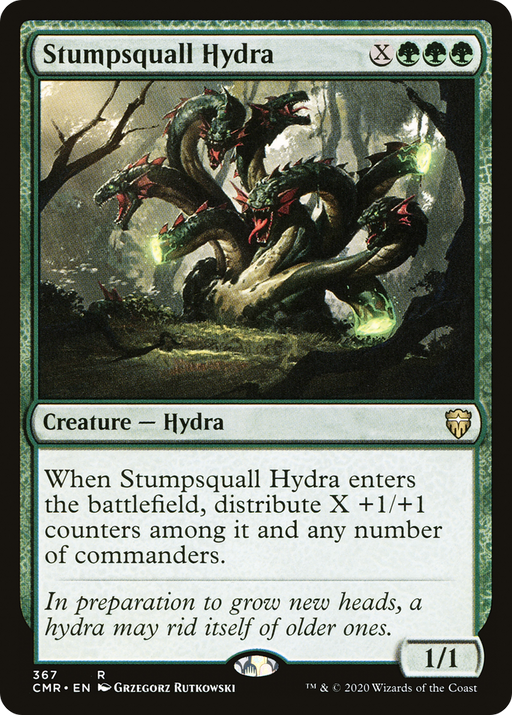 Stumpsquall Hydra (CMR-367) [Commander Legends] MTG Single Wizards of the Coast