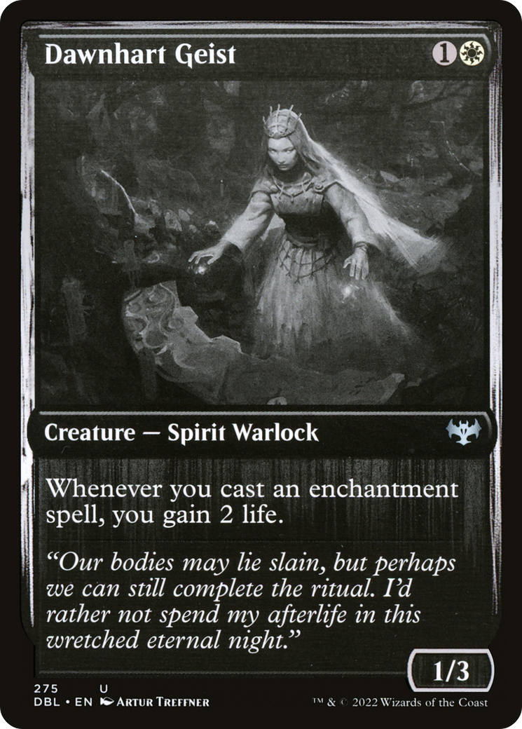 Dawnhart Geist (DBL-275) [Innistrad: Double Feature] Foil MTG Single Wizards of the Coast
