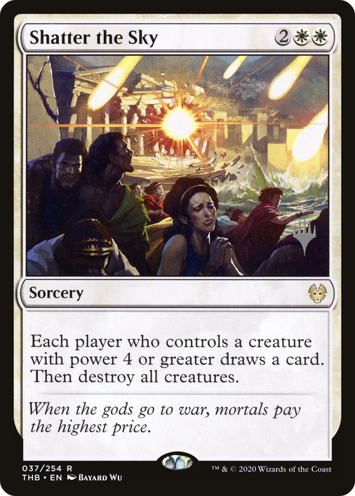 Shatter the Sky (PPTHB-037) [Theros Beyond Death Promos] MTG Single Wizards of the Coast
