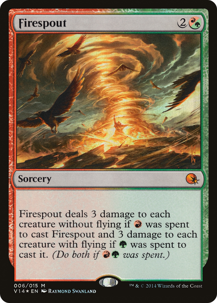 Firespout (V14-006) [Misc] From the Vault: Annihilation Foil MTG Single Wizards of the Coast