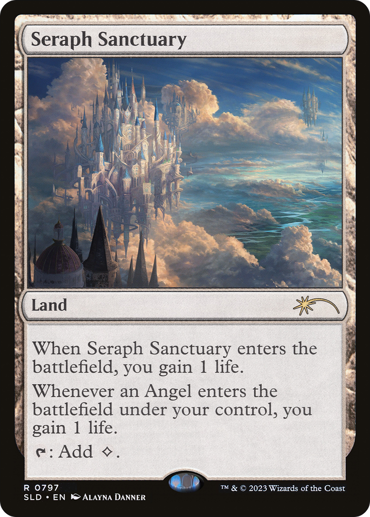 Seraph Sanctuary (SLD-797) [Secret Lair] Drop Foil MTG Single Wizards of the Coast