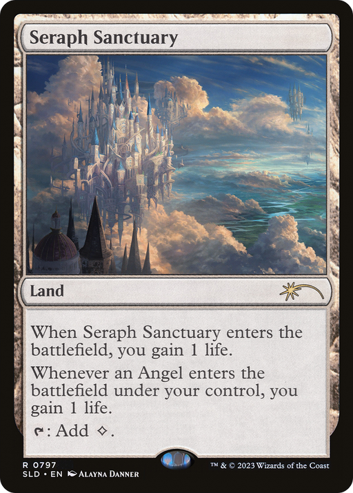 Seraph Sanctuary (SLD-797) [Secret Lair] Drop Foil MTG Single Wizards of the Coast