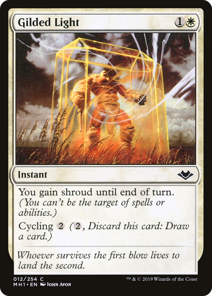 Gilded Light (MH1-012) [Modern Horizons] Foil MTG Single Modern Horizons