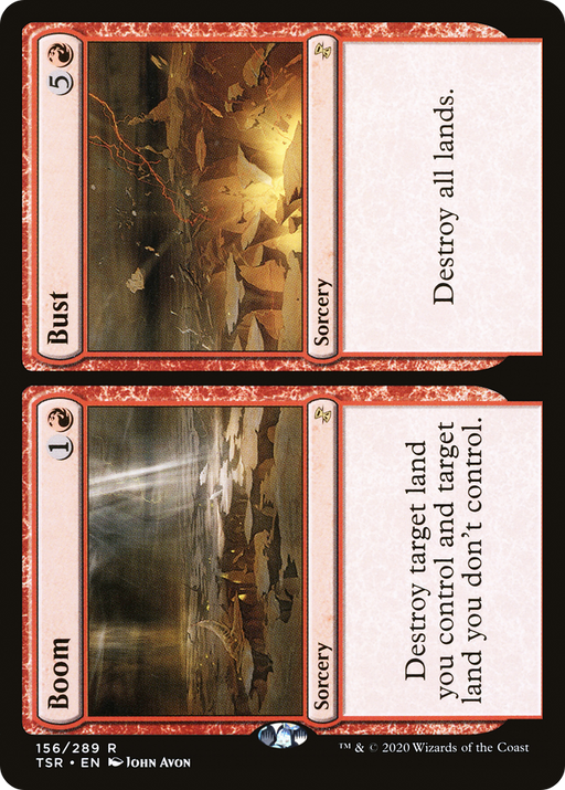 Boom // Bust (TSR-156) [Time Spiral Remastered] MTG Single Wizards of the Coast