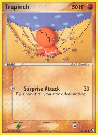 Trapinch (68/108) Reverse Holofoil [EX: Power Keepers] Pokemon Single Pokémon