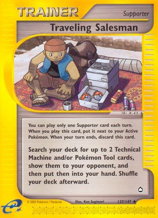Traveling Salesman (/147) Reverse Holofoil [Vintage: Aquapolis] Pokemon Single Pokémon