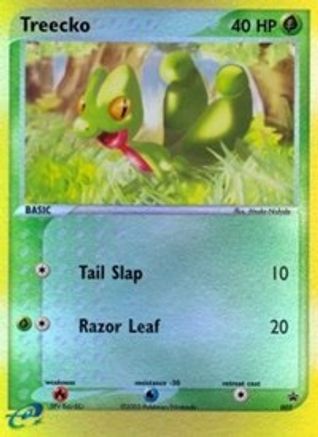 Treecko - 003 (e-League) (/40) Reverse Holofoil [Promos: Nintendo Promos] Pokemon Single Pokémon