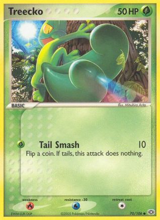 Treecko (70/106) Reverse Holofoil [EX: Emerald] Pokemon Single Pokémon