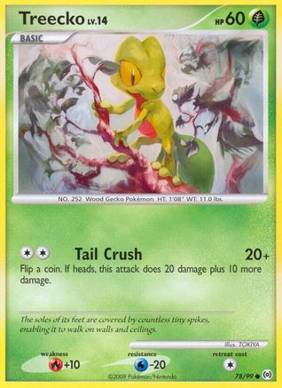 Treecko (78/99) Reverse Holofoil [Platinum: Arceus] Pokemon Single Pokémon