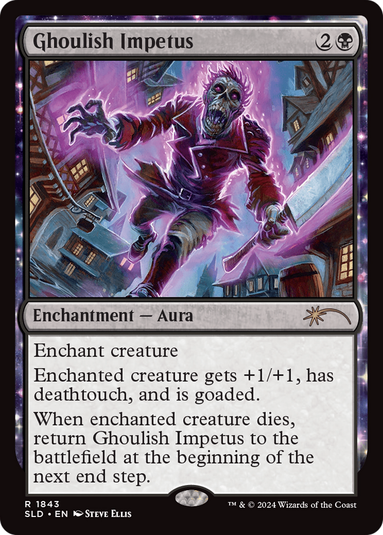 Ghoulish Impetus (SLD-1843) [Secret Lair] Drop: MTG Single Wizards of the Coast