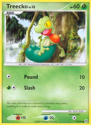 Treecko (79/99) [Platinum: Arceus] Pokemon Single Pokémon