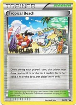Tropical Beach - BW28 (Worlds 11) (/101) [Promos: BW Promos] Pokemon Single Pokémon