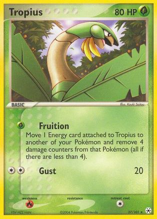 Tropius (/101) Reverse Holofoil [EX: Hidden Legends] Pokemon Single Pokémon